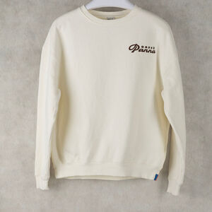 Kule Women X Panna Cotton Sweatshirt Cream Size XS (Pre-owned)